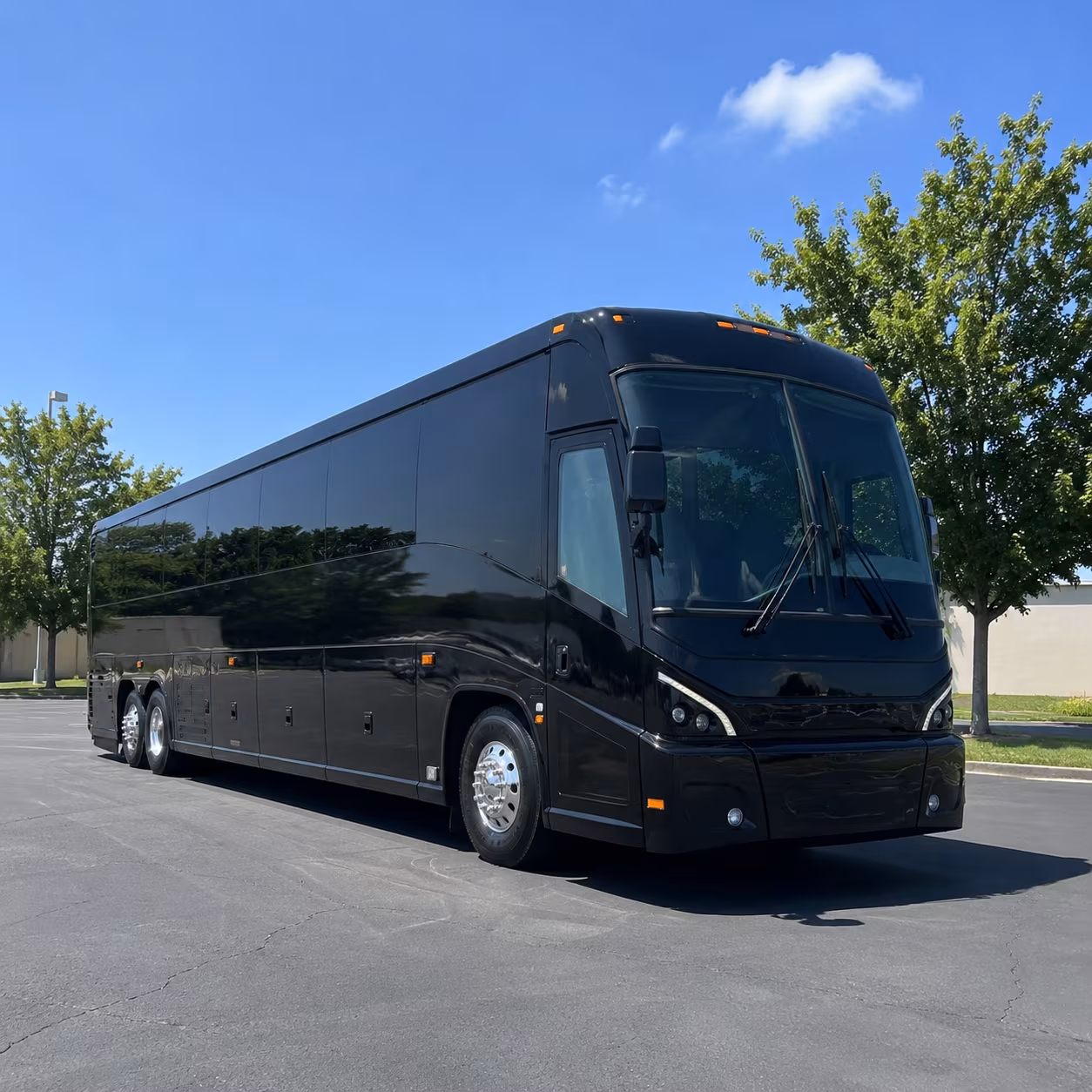 peoria 56 passenger charter bus