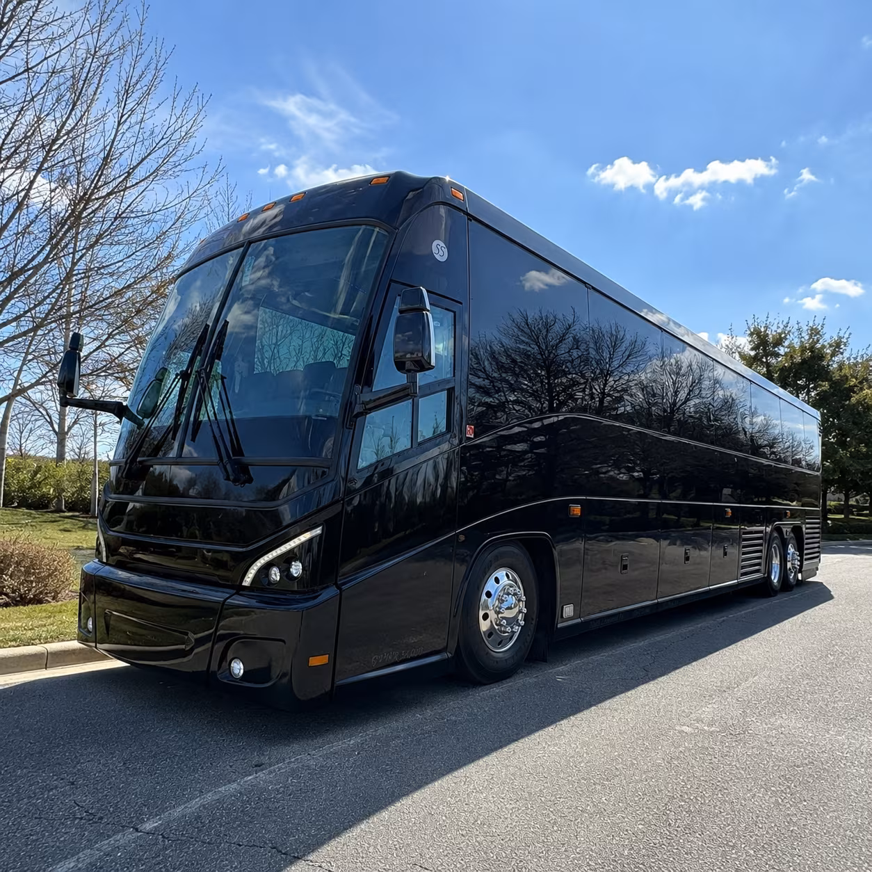 peoria airport charter bus rental