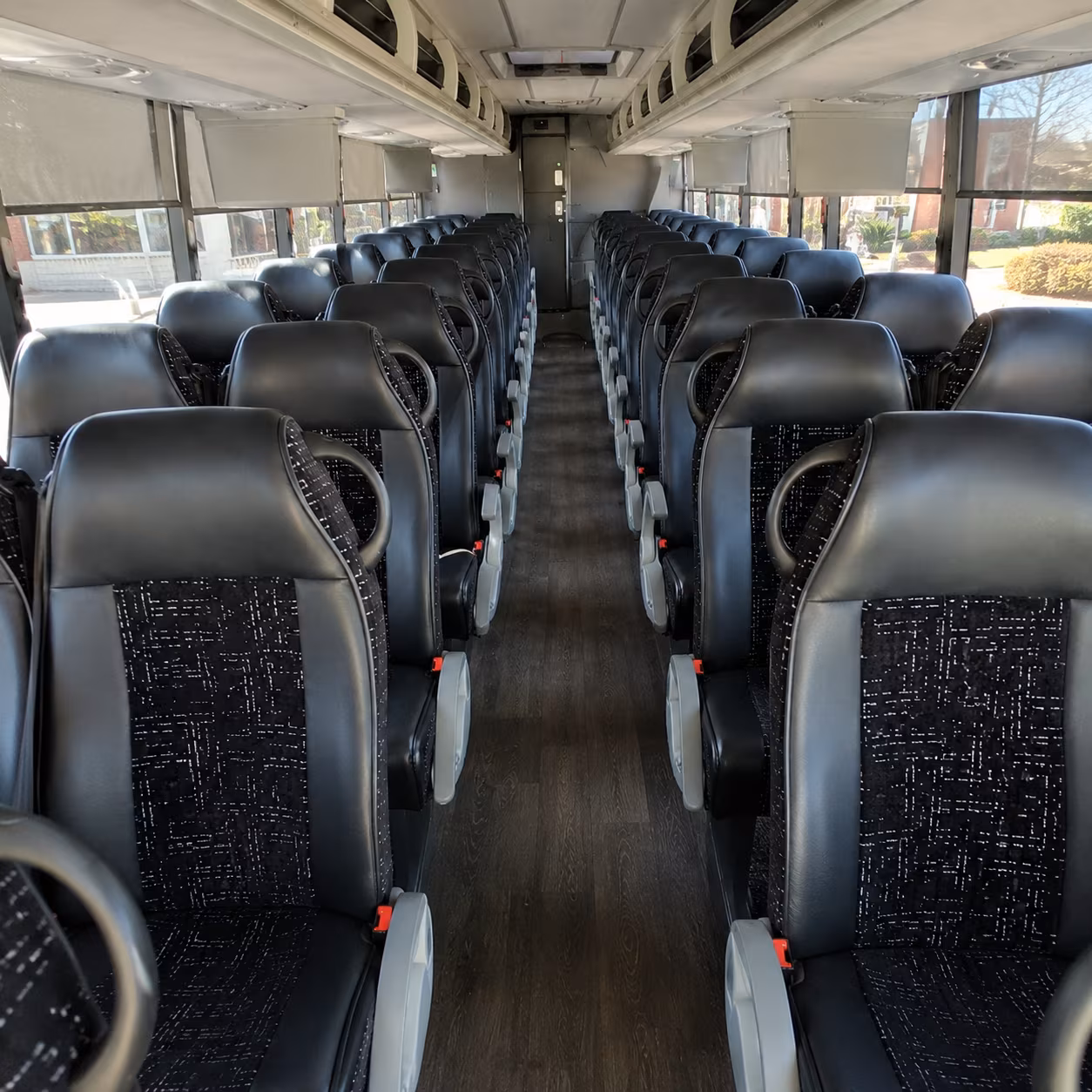 peoria charter bus inside