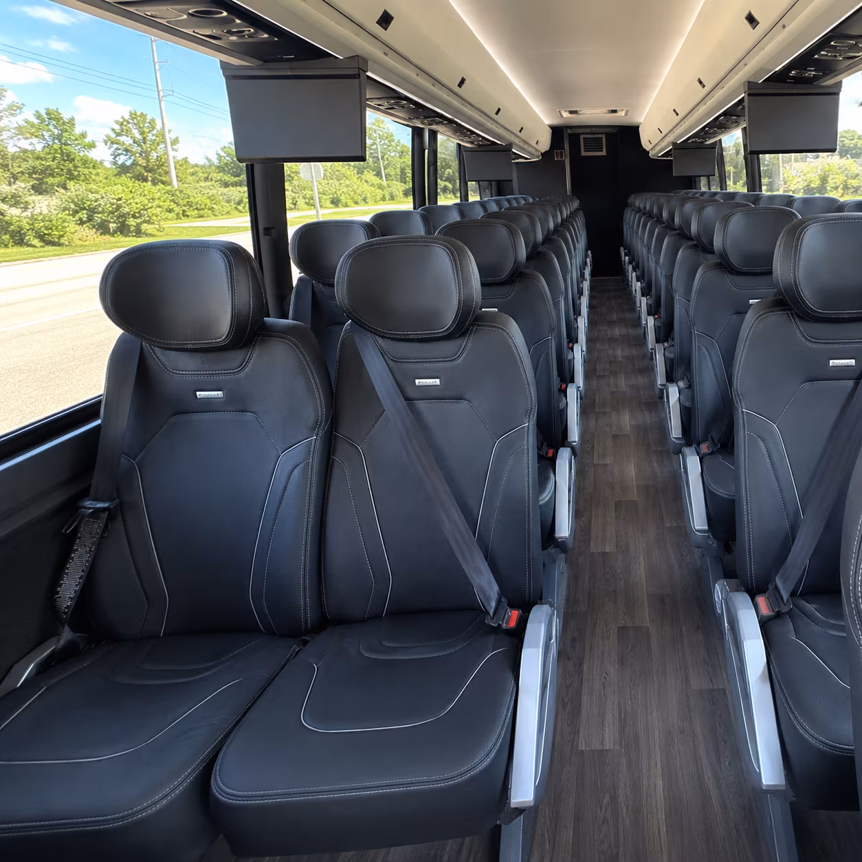 peoria event transportation onboard seating