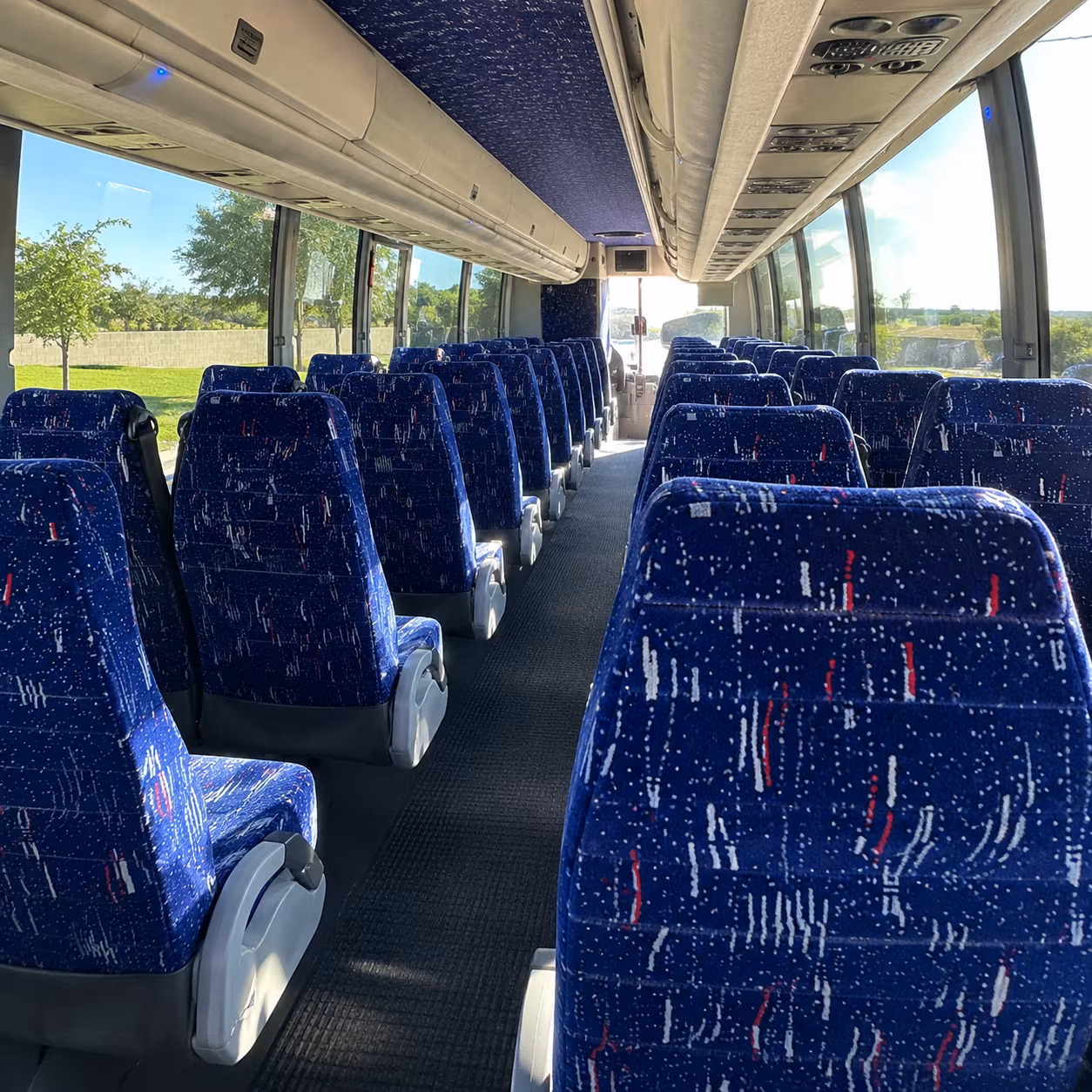 peoria field trip transportation onboard seating