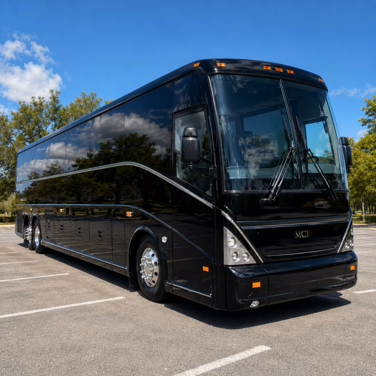 peoria government military charter bus rental