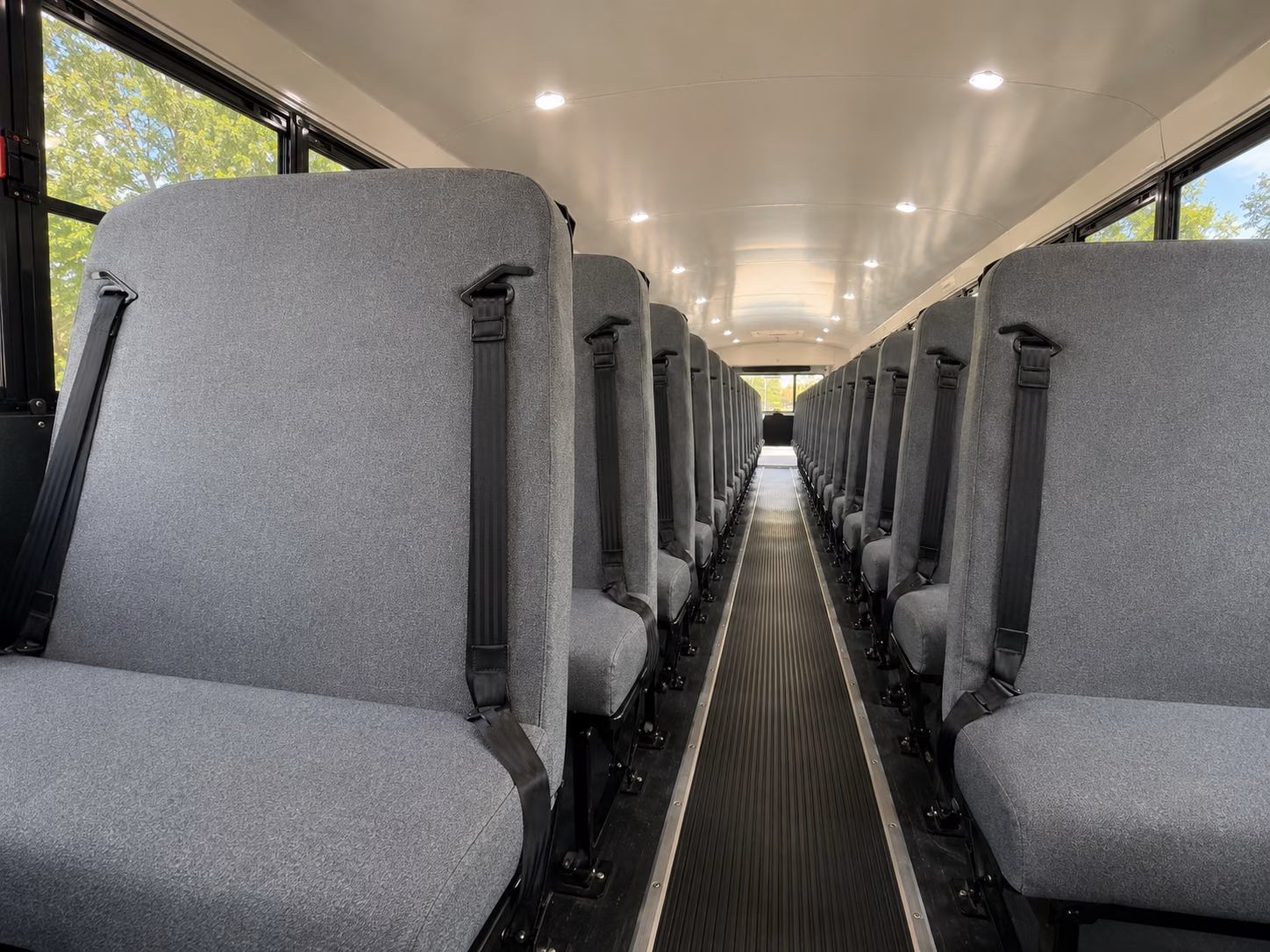 peoria school bus inside